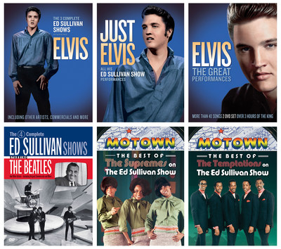 SOFA Entertainment/UMe Announce New And Digitally Upgraded High Definition DVD Releases For The Beatles, Elvis Presley, The Supremes, And The Temptations