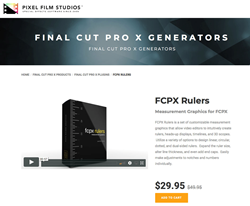 Pixel Film Studios Announces FCPX Rulers For Final Cut Pro X