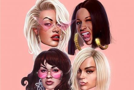 Rita Ora, Charli XCX, Bebe Rexha & Cardi B Team Up For 'Girls'!