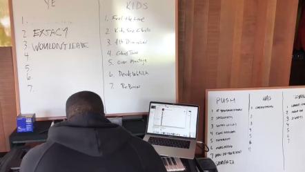 Kanye West Reveals Possible Tracklists For New Albums!