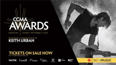 Keith Urban To Perform At The 2018 Canadian Country Music Awards