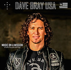 Dave Bray USA, Small Town Patriot Makes Big Time Music Charts With "Music On A Mission"