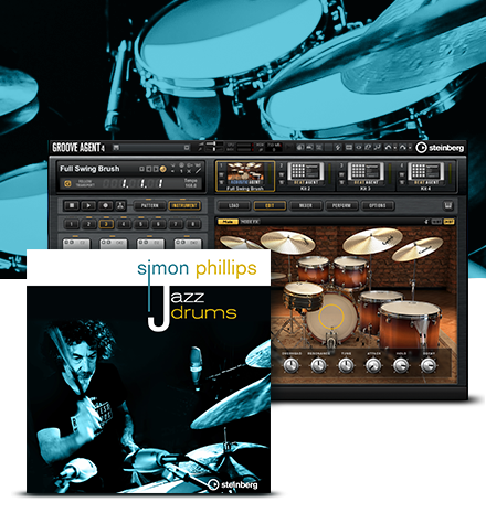Steinberg Launches New Simon Phillips Jazz Drums