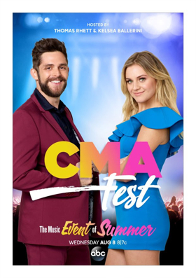 Thomas Rhett & Kelsea Ballerini Return To Host CMA FEST August 8 On ABC