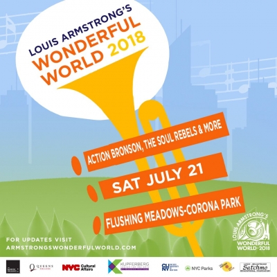 Fifth Annual Louis Armstrong's Wonderful World Festival Set For July 21, 2018