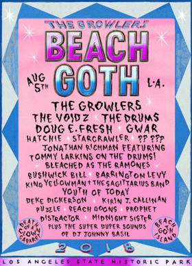 The Growlers Reveal Lineup For Beach Goth 2018