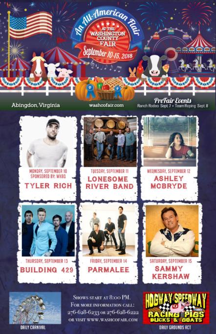 Line-Up Announced For Washington County Fair