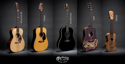 Martin Guitar To Debut Four Unique Guitars And One Famous Ukulele At 2018 Summer NAMM