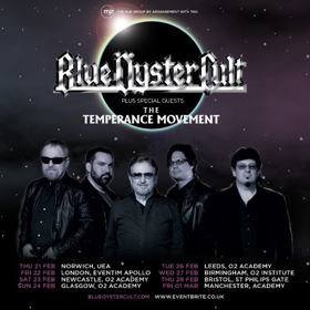 Blue Oyster Cult Announce UK Tour With The Temperance Movement