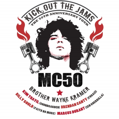 MC5 Supergroup MC50 Announces Support For "Kick Out The Jams: The 50th Anniversary Tour"