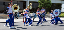 Disneyland Resort All-American College Band Presented By Yamaha Inspires With Performance At Company's Buena Park Headquarters