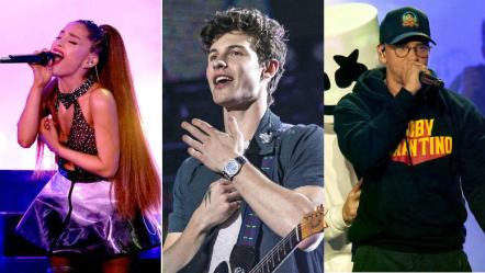 Ariana Grande, Shawn Mendes And Logic With Ryan Tedder To Perform At 2018 VMAs