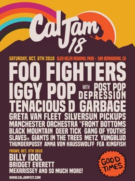 Foo Fighters' Cal Jam 18 Announces Pop-Up Event At Hollywood Palladium