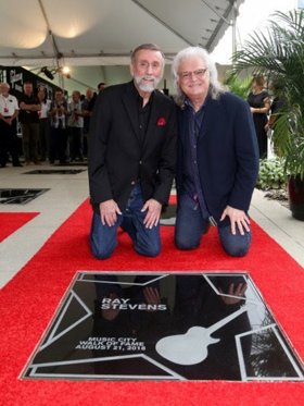 Ray Stevens Receives Star On Nashville's Music City Walk Of Fame