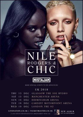 Nile Rodgers & Chic Announce Headlining UK Arena Tour Plus Special Guest