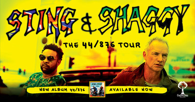Sting & Shaggy's 44/876 Joint Tour Kicks Off September 14 In North America!