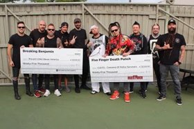 Five Finger Death Punch And Breaking Benjamin Donate $190,000 From Tour To Charity
