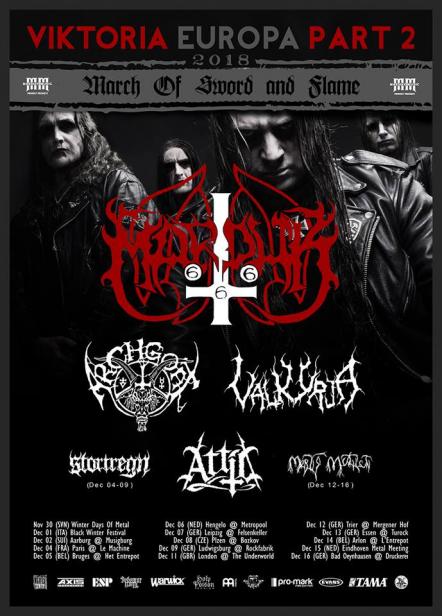 Stortregn To Support Marduk On "Viktoria Europa Tour 2018 Part 2"!