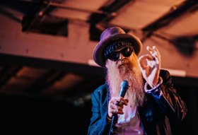 ZZ Top's Billy F Gibbons Holds Q&A And Signing At HMV Oxford Street