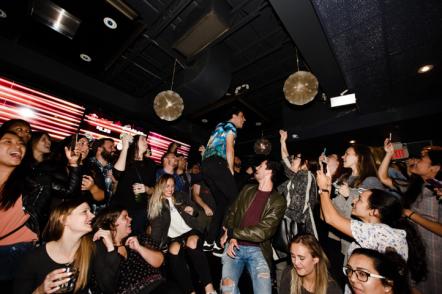 Arkells Surprise Fans With Pop-Up At Yonge Street's "Bar + Karaoke" Last Night