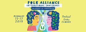 Folk Alliance International Announces 2019 Official Showcase Artists