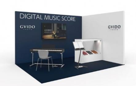 GVIDO Music To Exhibit At "Music China," Asia's Largest Music Trade Fair, With A Digital Music Score Device GVIDO Display Booth