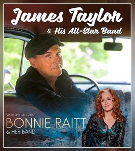 James Taylor Announces Additional Tour Dates With Bonnie Raitt