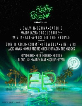 Electric Paradise Announces J Balvin, Ozuna, Cardi B, Major Lazer & More For December 22 Event In Dominican Republic