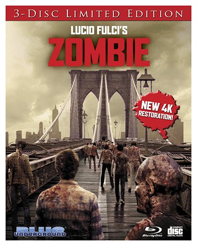 Zombie 40th Anniversary Limited Edition, New 4K Restoration