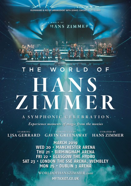 Hans Zimmer Announces Spectacular 'The World Of Hans Zimmer' UK Tour For March 2019
