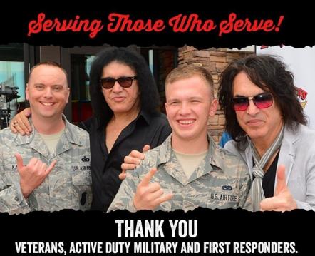 Paul Stanley & Gene Simmons Of KISS To Honor Armed Forces And First Responders On Veterans Day