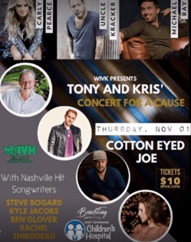 Cotton Eyed Joe Welcomes Carly Pearce, Uncle Kracker, Michael Ray, Lindsay Ell & Cody Johnson With Jacob Bryant In November