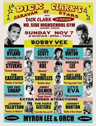 Avid Collector Announces His Search For Original 1964 Dick Clark Caravan Of Stars Jumbo Window Card & Concert Posters