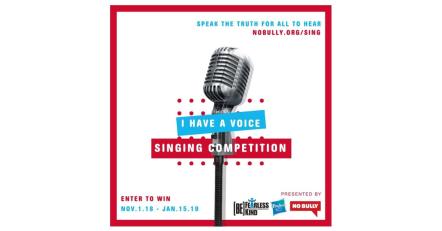 No Bully And Hasbro Announce I Have A Voice National Singing Competition