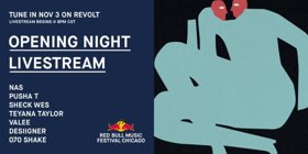 Red Bull Music Festival Chicago Kicks Off Saturday With Nas, Pusha T, And More