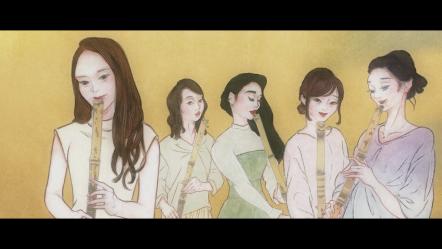 Sony Music Releases Animated Bamboo Flute Orchestra Video Featuring Artwork By Rina Matsudaira