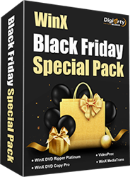 Black Friday 2018: WinXDVD Sets Special Software Pack Deals