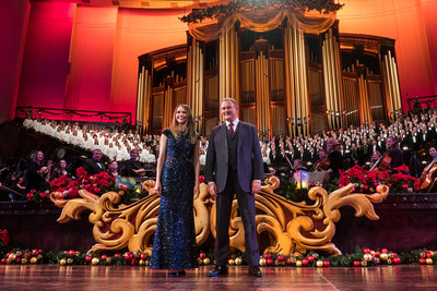 Tony Award-Winner Sutton Foster And Renowned Actor Hugh Bonneville Star In 15th Annual "Christmas With The Mormon Tabernacle Choir"