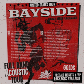 Bayside Announces Full Band Acoustic Tour