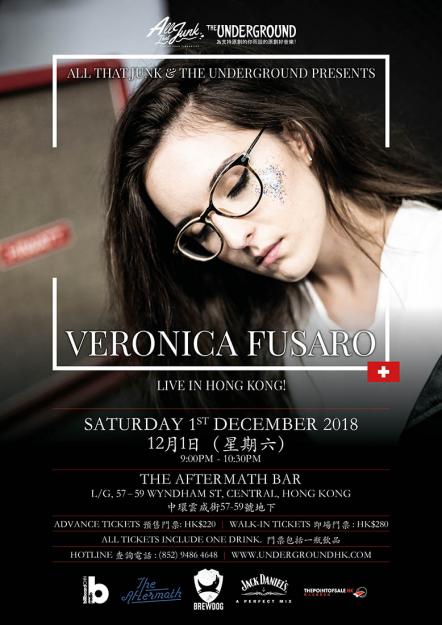 Veronica Fusaro Live In Hong Kong!
