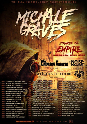 Michale Graves Brings His 'Course Of Empire' Tour To Europe In 2019