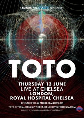 Toto Announced As One Of First Artists To Perform Live At Chelsea Concert Series 2019