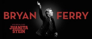 Bryan Ferry Announces Special Guest Juanita Stein On Australian & New Zealand Tour
