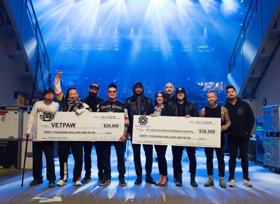 Five Finger Death Punch And Breaking Benjamin Wrap US Tour And Donate Over $250,000 To Charity