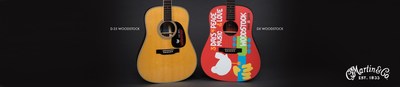 Martin Guitar Partners With The Woodstock Foundation To Offer Two 50th Anniversary Guitars At 2019 Winter NAMM