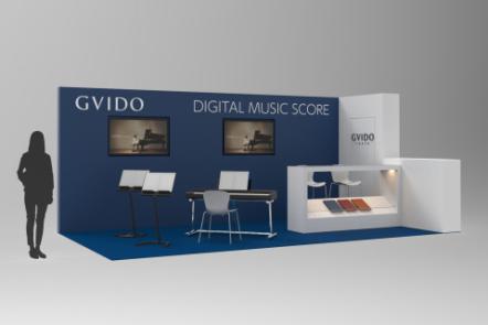 GVIDO Music To Exhibit Its Digital Music Score Device GVIDO At The 2019 NAMM Show, The World's Largest Music Tradeshow