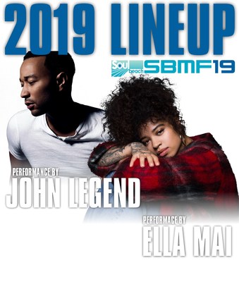 19th Annual Soul Beach Music Festival Hosted By Aruba Announces Super Star Headliner John Legend And R&B Starlet Ella Mai Bringing Everything Bravura Front And Center