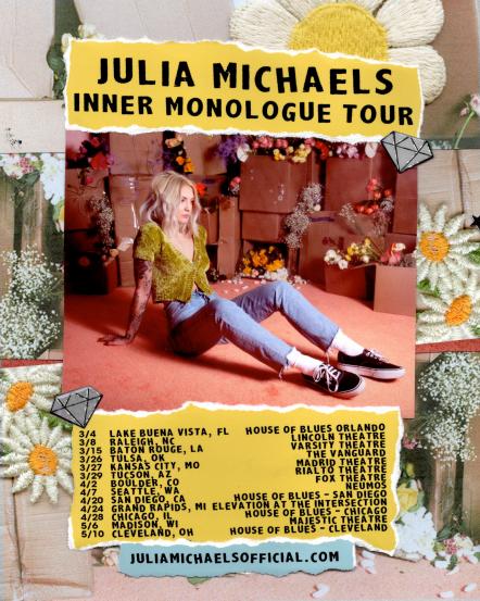 Julia Michaels Releases Inner Monologue Part I Today