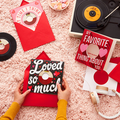 Hallmark Introduces New Vinyl Record Greeting Cards This Valentine's Day Featuring Legendary Warner Music Group Artists