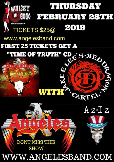Angeles To Join Jake E. Lee's Red Dragon Cartel On February 28th!